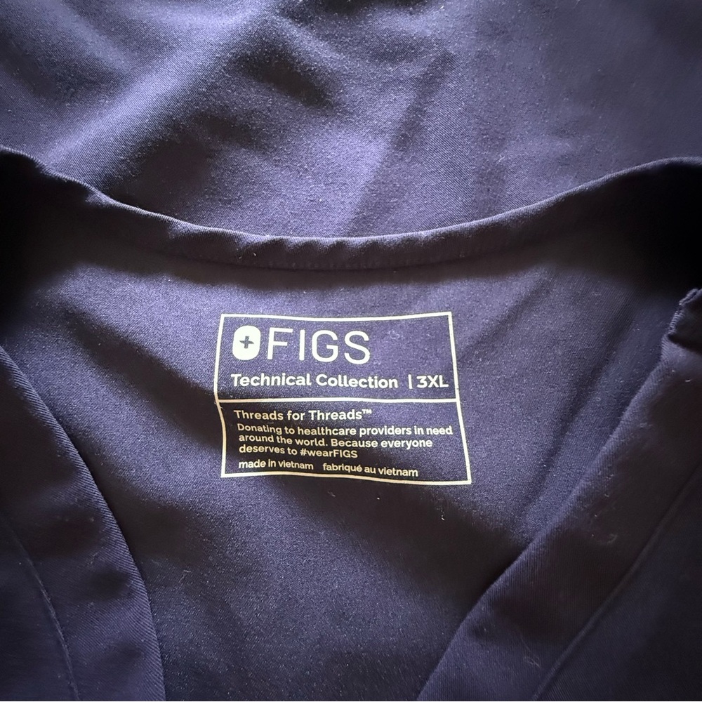 FIGS Purple Jam 3xl Casma Top